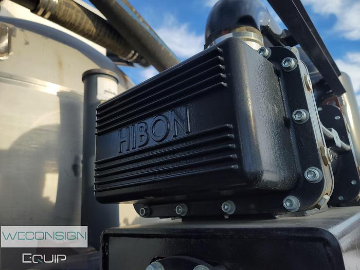 Used 2012 Brenner 407 Stainless Straight Vac Tank Rig Up (not chassis mounted)