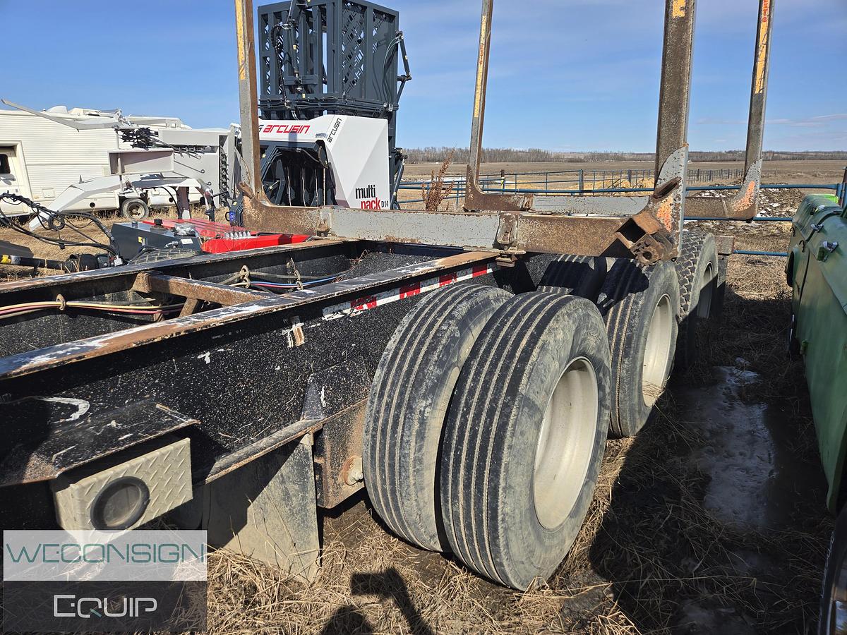 Used 2017 Doepker Hay Rack Logging Trailer