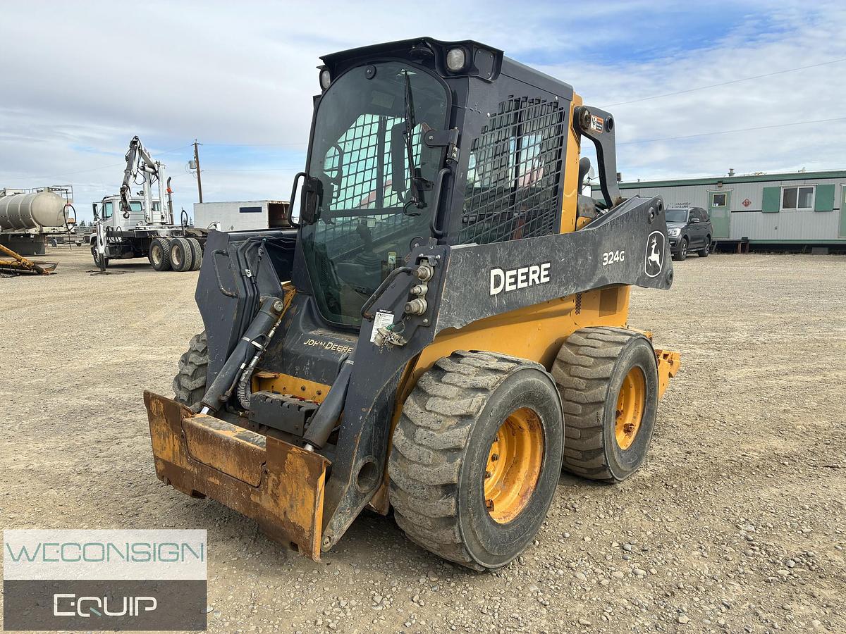 Used John Deere 324G Skid Steer