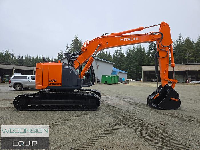 Used 2015 Hitachi ZX245USLC-5N Excavator