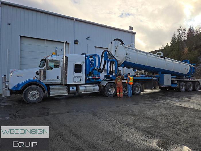 Used 2015 Kenworth T800 Tri Drive Code Semi Vac