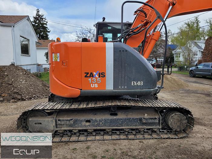 Used 2011 Hitachi ZX135US-3 Excavator
