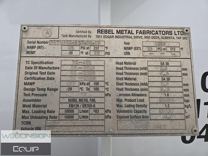 Used 2020 Western Star 4900 Tri-Drive DOT Combo Vacuum Truck