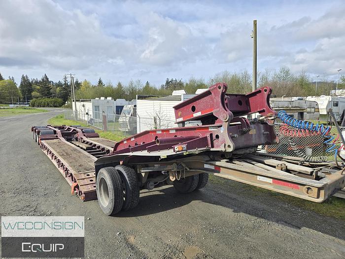 Used 2023 K-Line 8 Axle 55 Ton Hydraulic Neck Lowbed Combination
