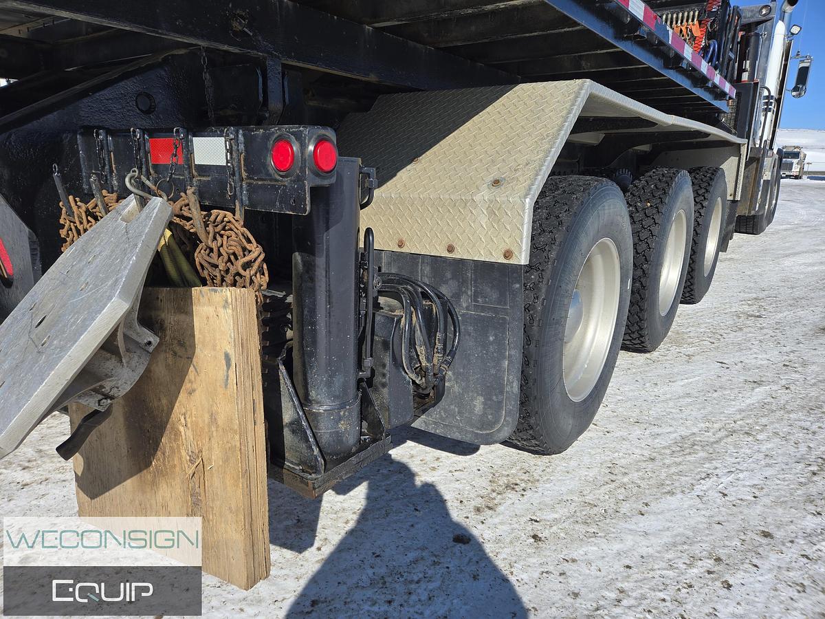 Used 2014 Peterbilt 367 Tan Tri 30 Ton Knuckle Boom Truck