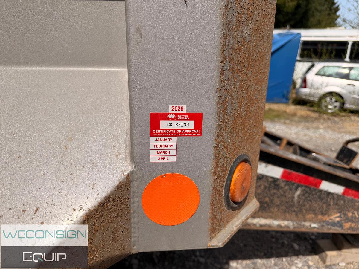 Used 2019 Arnes Tridem Pup Dump Trailer