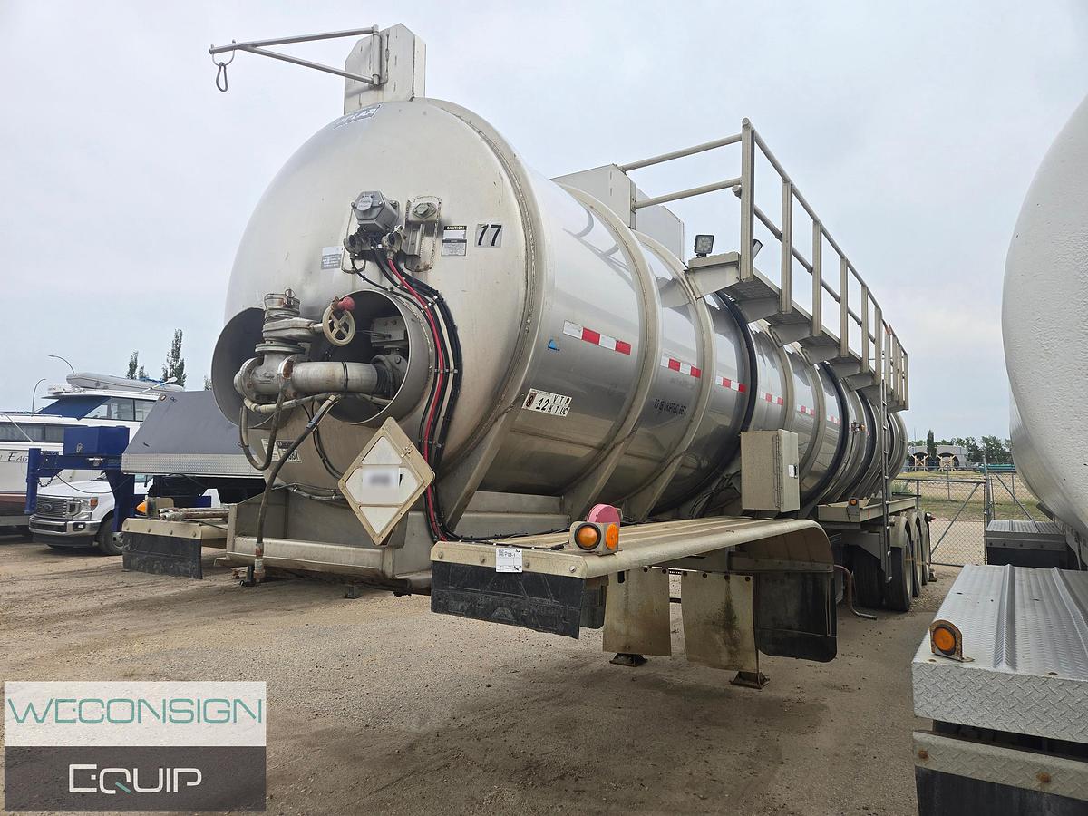 Used 2013 Polar Stainless 407 Tanker Trailer
