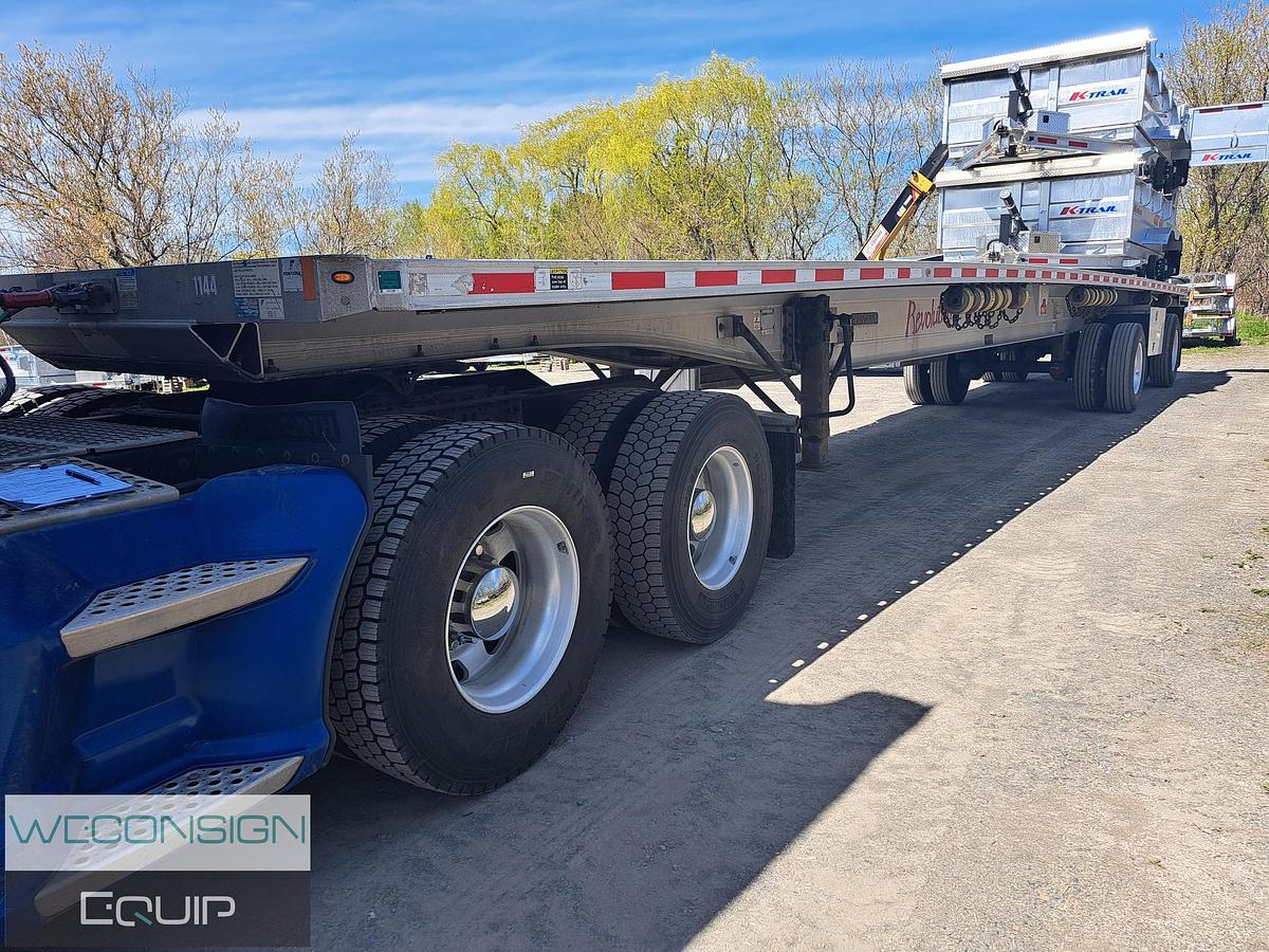 Used 2017 Fontain HAR5212WSA Flat Bed Trailer