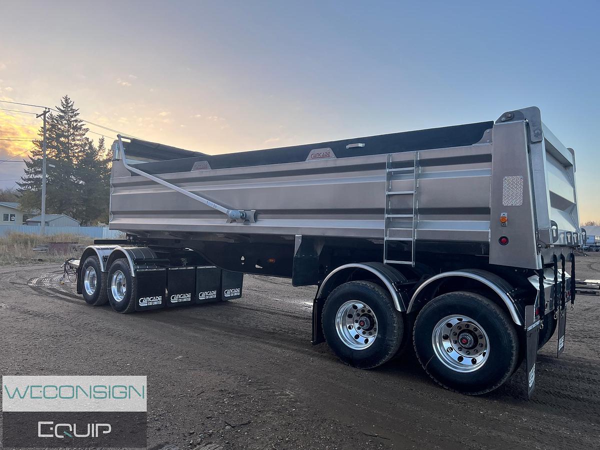 2025 Cancade Aluminum Quad Wagon Gravel Trailer