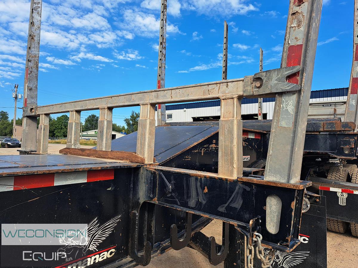 Used 2024 Manac 23451A541 Quad Axle Log Trailer