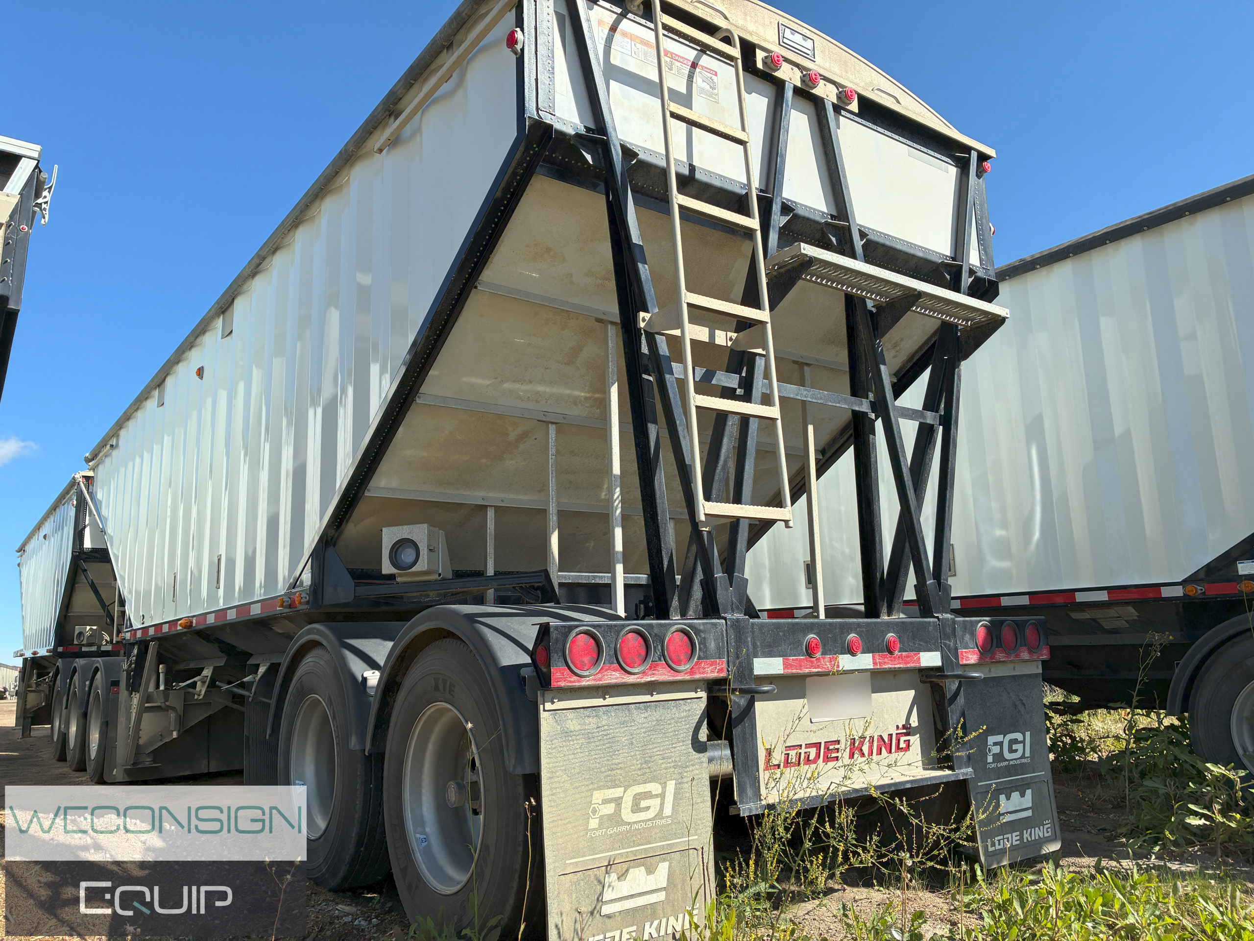 Used 2024 Lode King Super B Grain Trailer