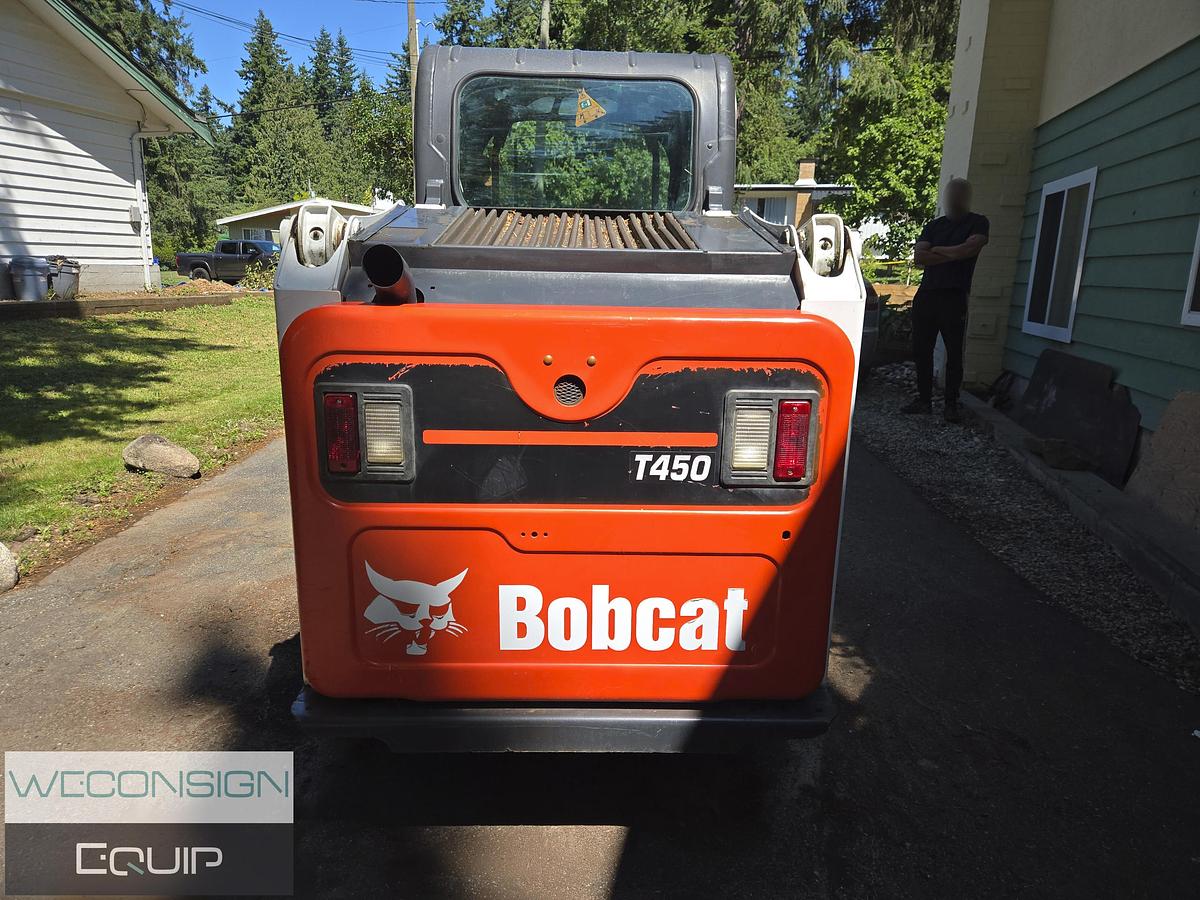 Used 2018 Bobcat T450 Skid Steer/ Track Loader