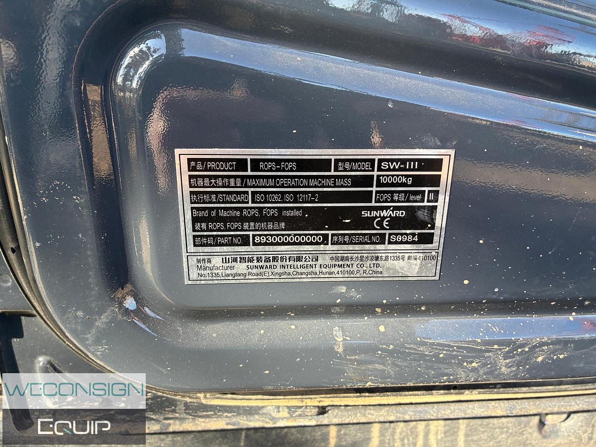 Used 2025 Sunward SWE90UF Excavator