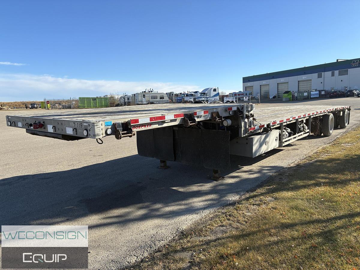 Used 2010 Doepker DC13665-S Step Deck Trailer