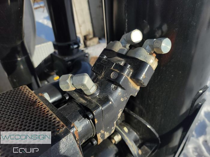 Used 2012 Brenner 407 Stainless Straight Vac Tank Rig Up (not chassis mounted)