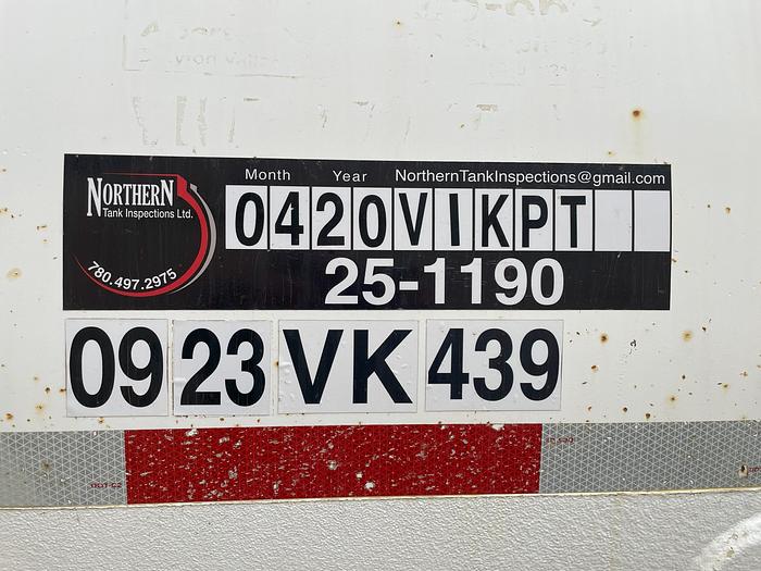 Used 2012 Other Marcep Stiff Pole Pup Tanker Trailer