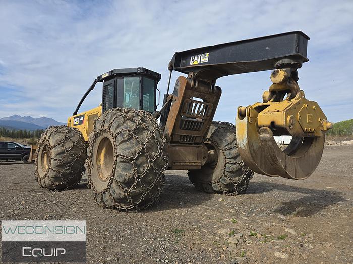 Used 2015 CAT 545D Forestry Skidder