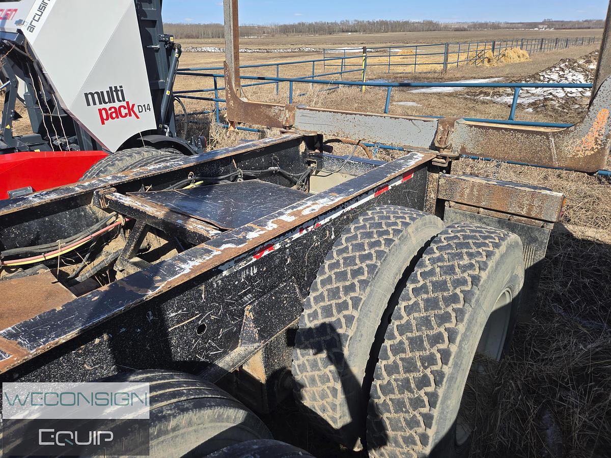 Used 2017 Doepker Hay Rack Logging Trailer