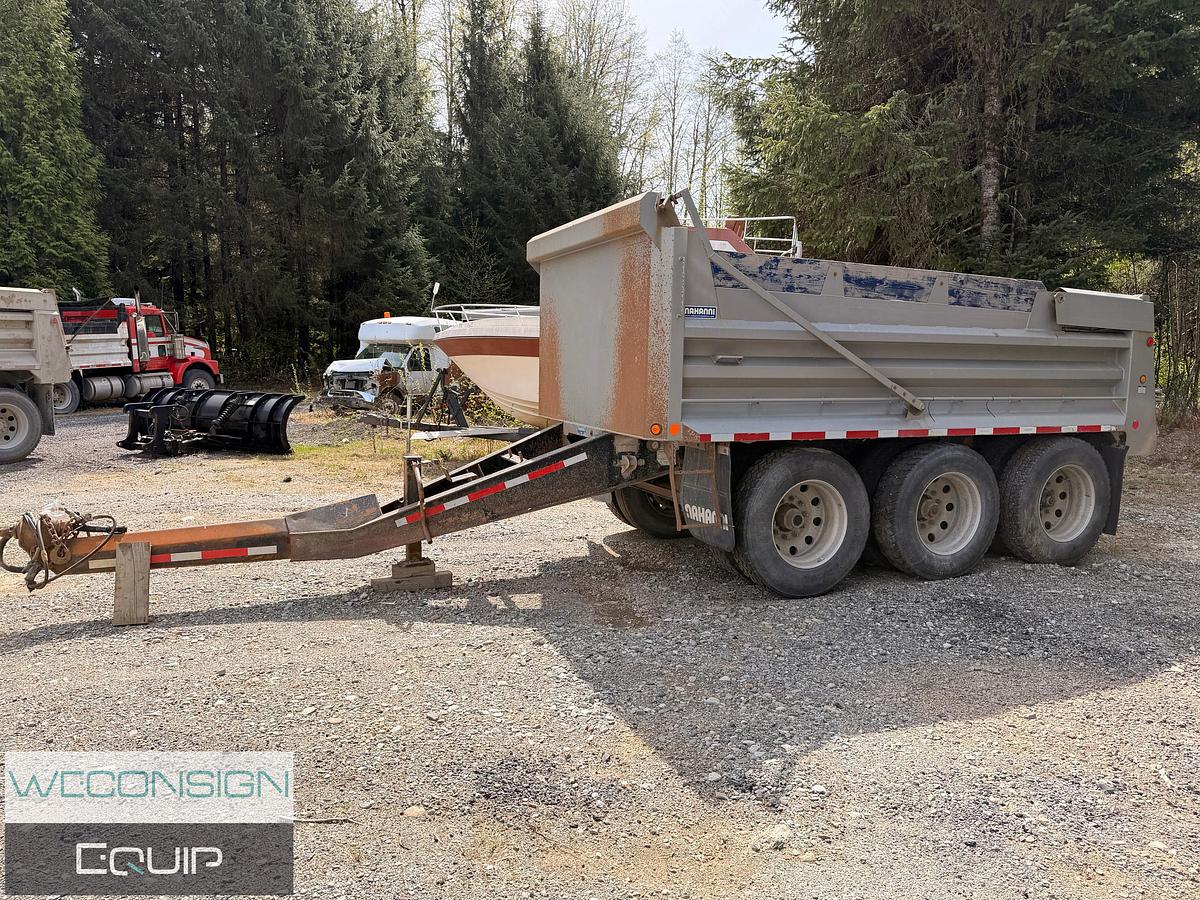 Used 2019 Arnes Tridem Pup Dump Trailer