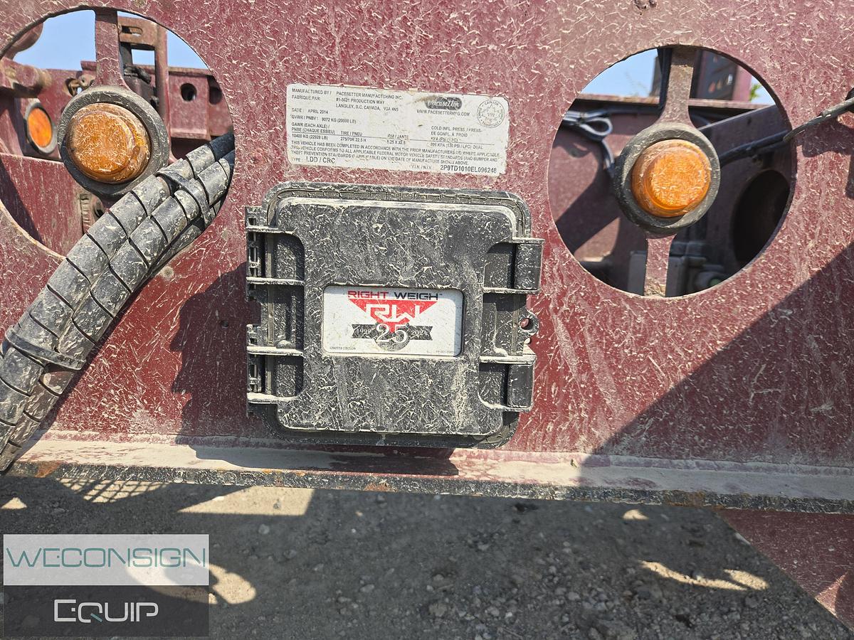 Used L26 2014 Pacesetter 65T 7 Axle Cantilever Lowbed/ Lowboy