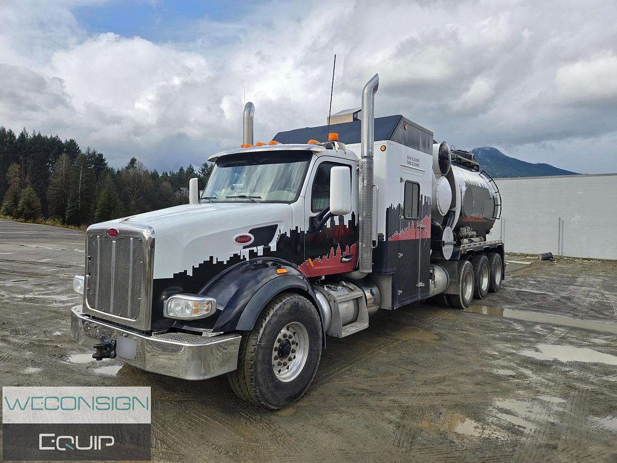 Used 2020 Peterbilt 567 Hydro Excavator Truck