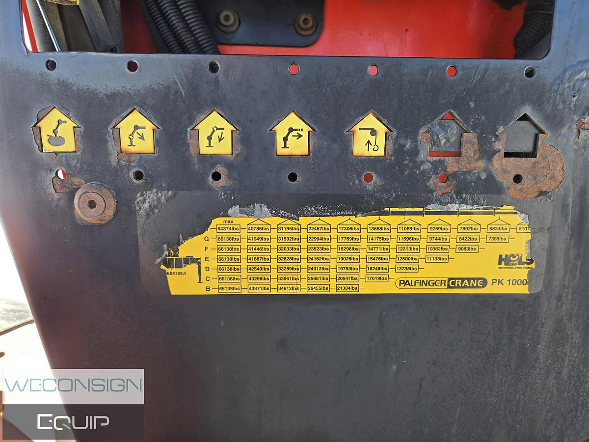 Used 2014 Peterbilt 367 Tan Tri 30 Ton Knuckle Boom Truck