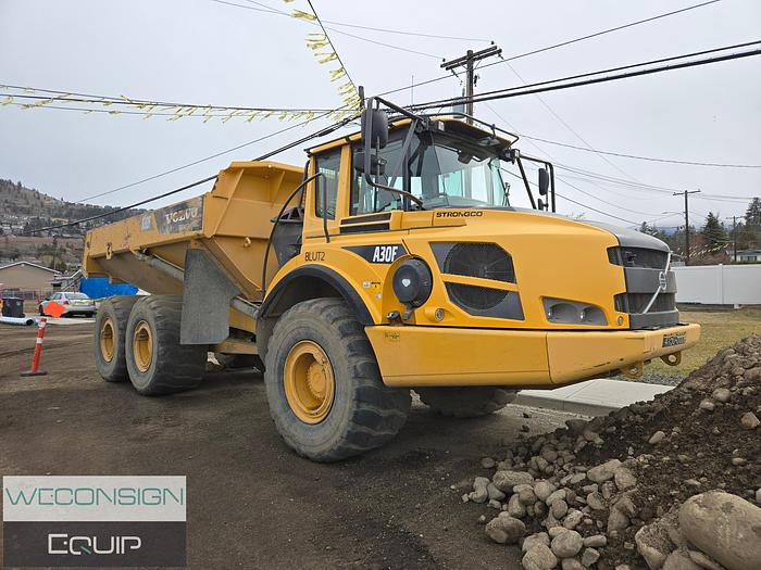 Used 2015 Volvo A30F Articulated Dump Truck