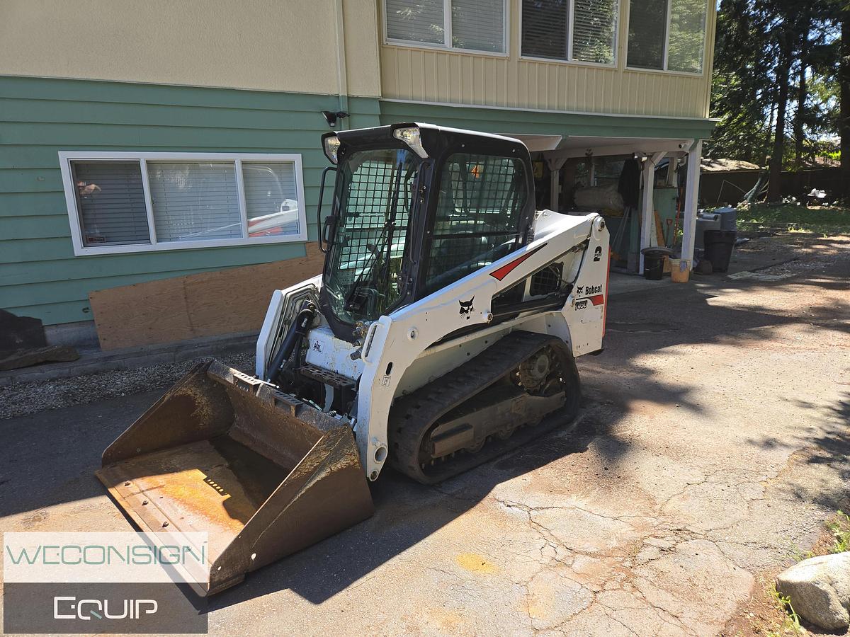 Used 2018 Bobcat T450 Skid Steer/ Track Loader