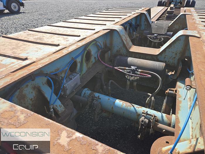 Used 2012 K-Line 7 Axle 50T RGN Lowbed Combination