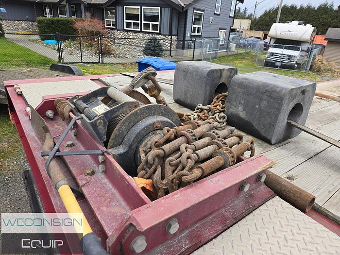 Used 2018 K-Line Sliding Axle/ Recovery Trailer