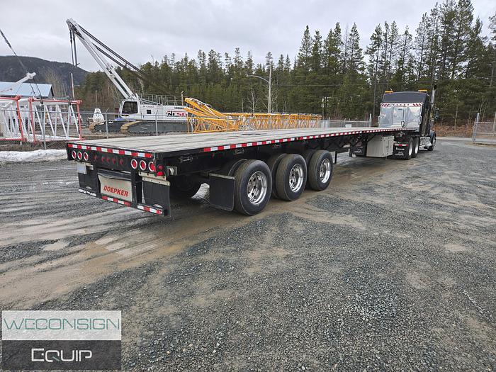 Used 2020 Doepker 53FT Tridem Hiboy/ Flatdeck