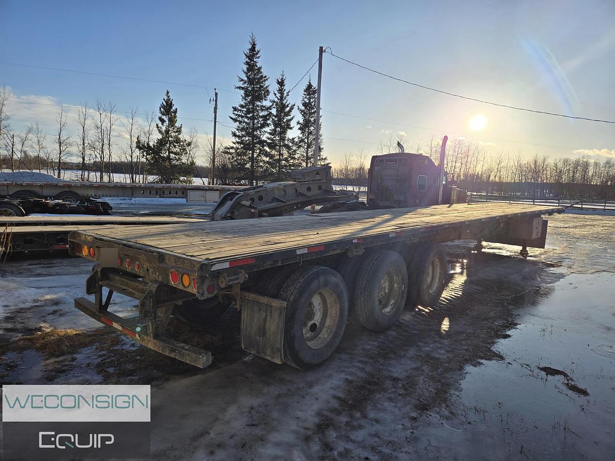 Used 2006 Manac 53' Flat Deck Sliding Axle