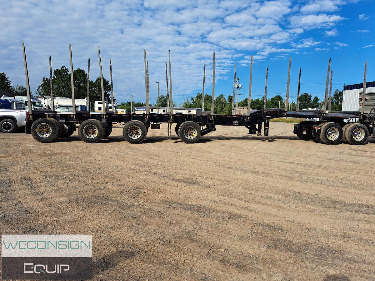 Used 2024 Manac 23451A541 Quad Axle Log Trailer