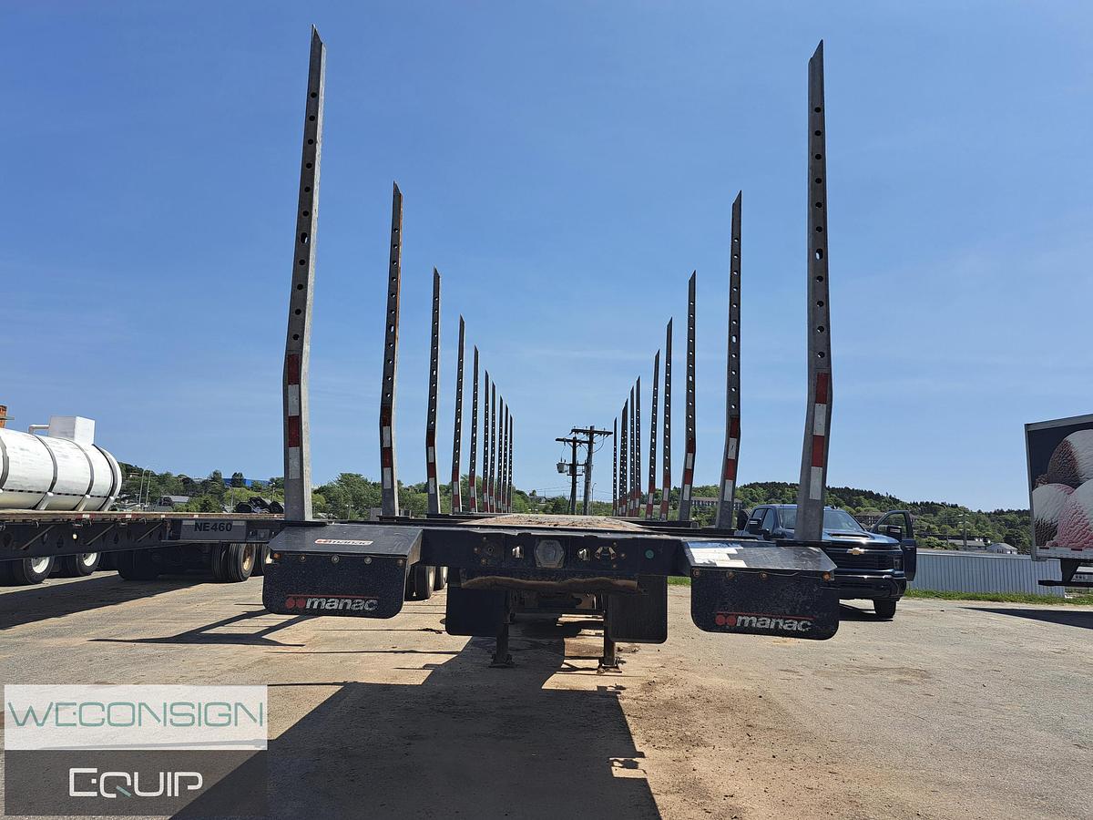 Used 2024 Manac 23451A541 Quad Axle Log Trailer