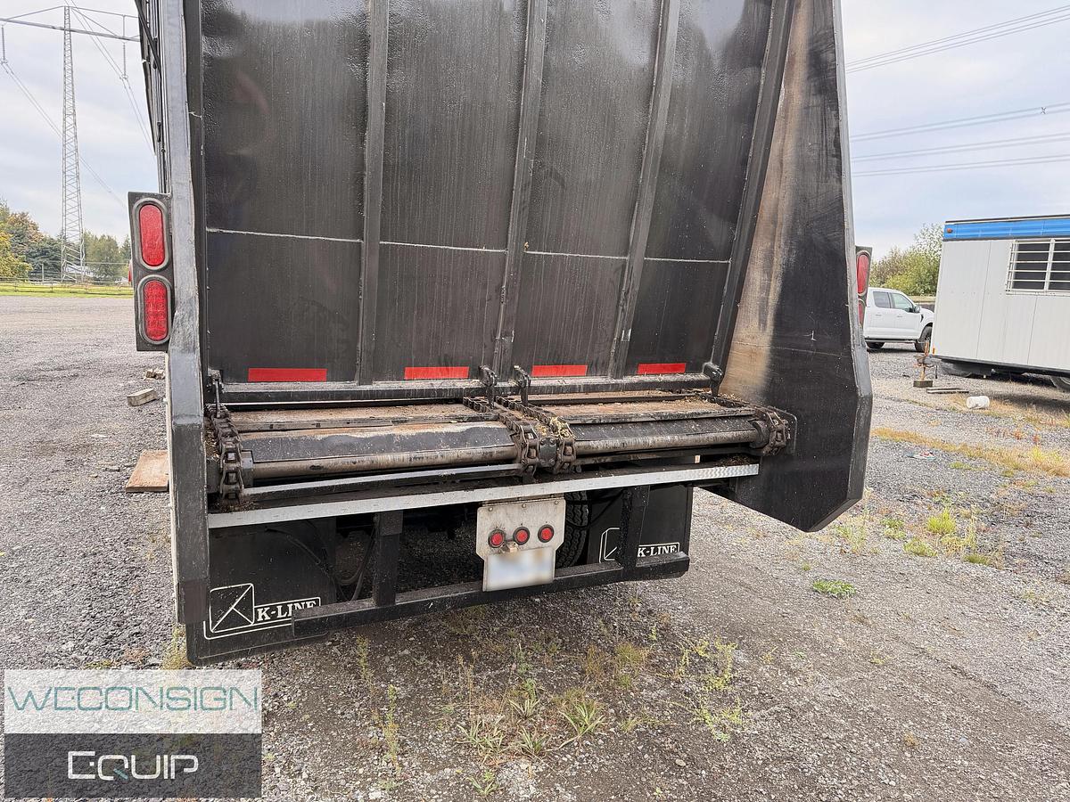 Used 2014 Northern Chain Floor Live Bottom Trailer