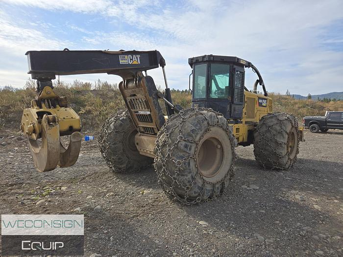 Used 2015 CAT 545D Forestry Skidder