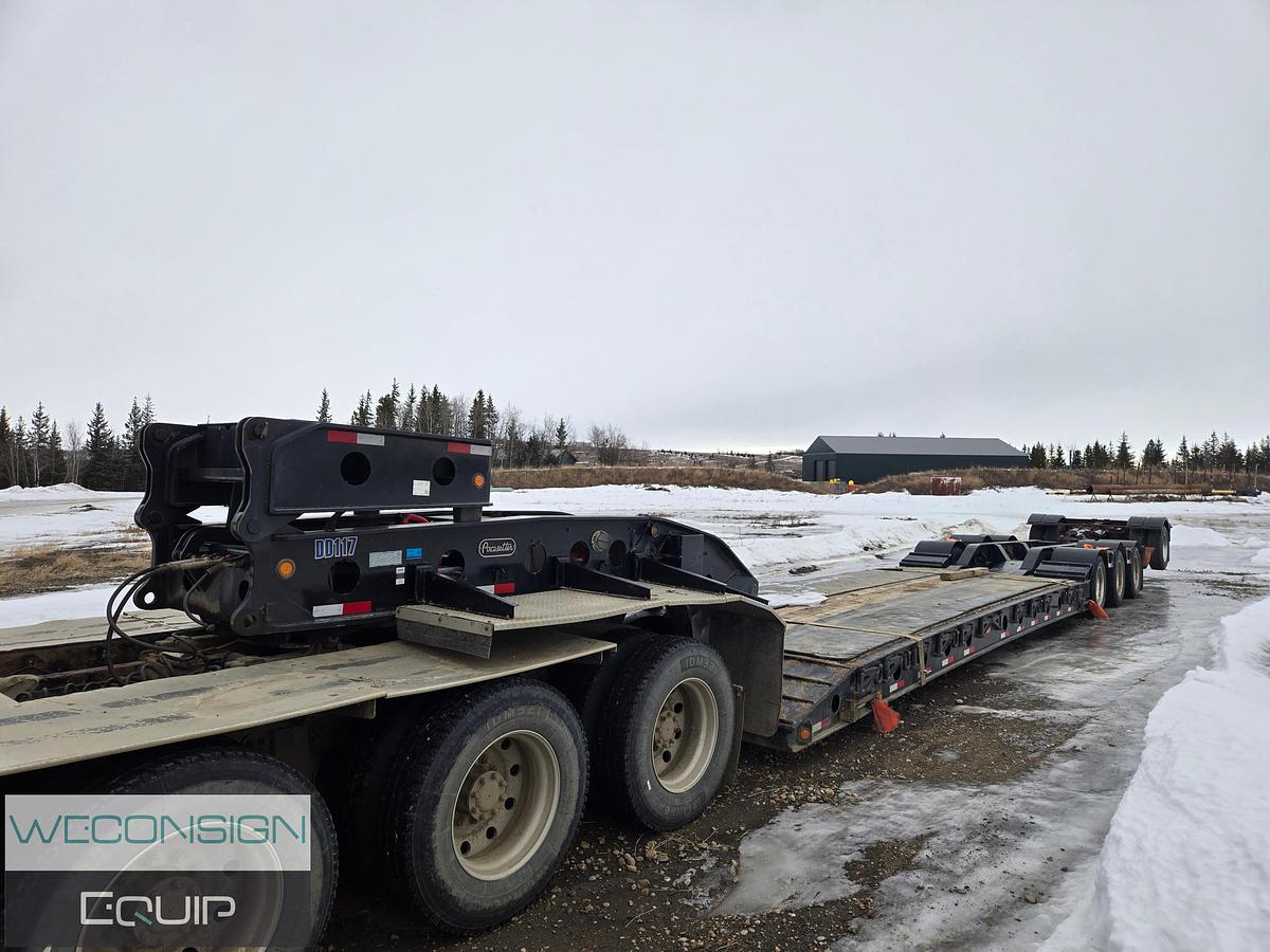 Used 2014 Pacesetter 55T 9 Axle Lowbed/Lowboy Trailer Combination