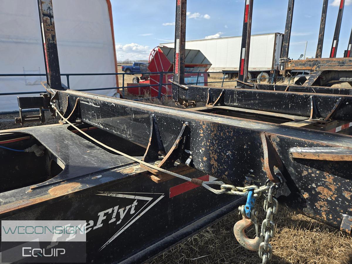 Used 2017 Freflyt 10 Bunk Hayrack Logging Trailer