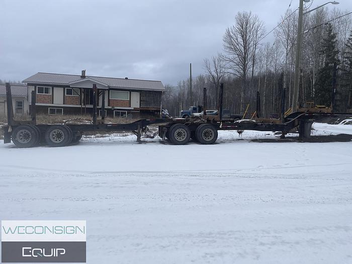 Used 2007 Peerless  B-Train Forestry/Log Trailer