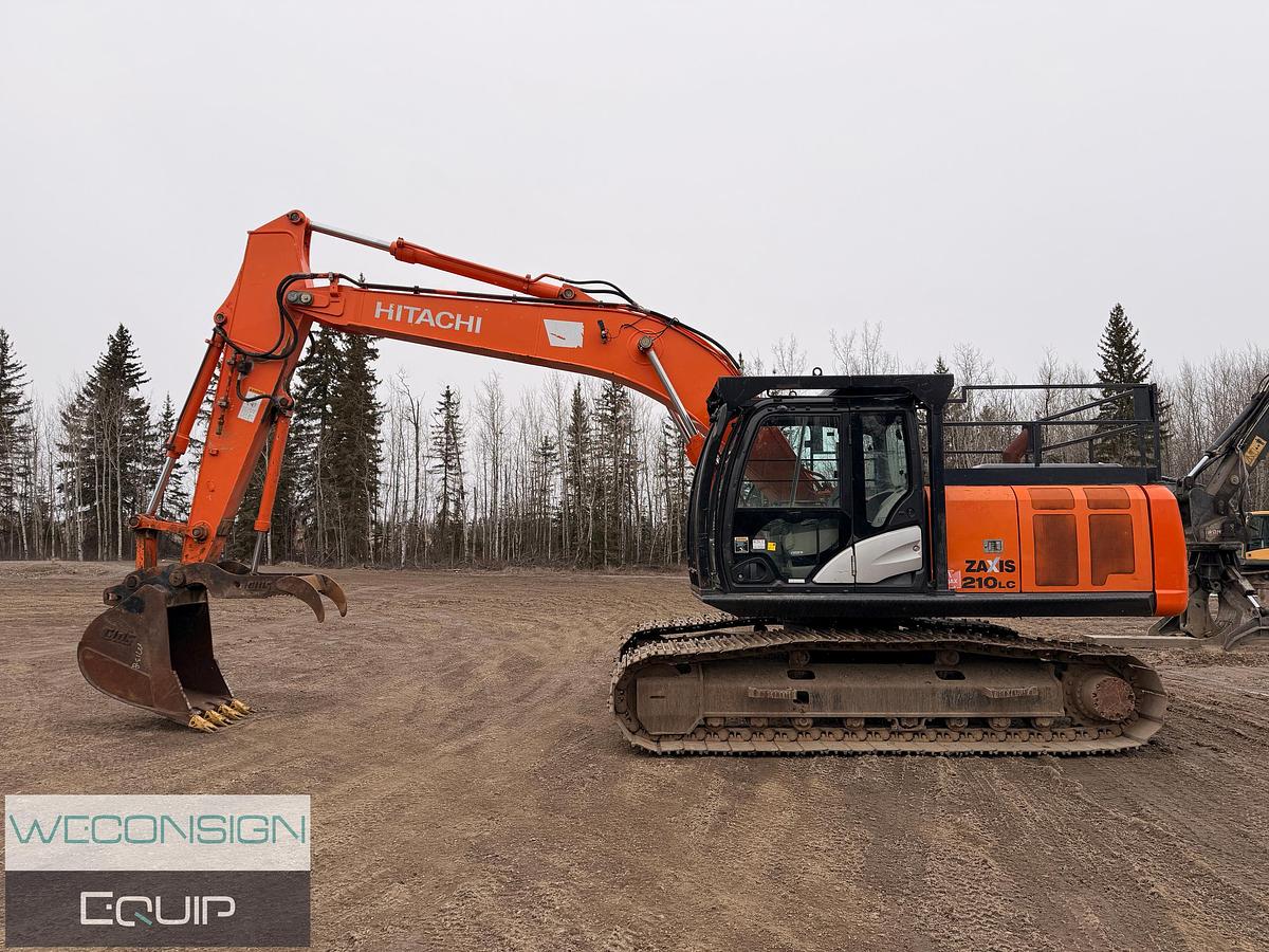 Used 2014 Hitachi ZX210LC-5N Excavator