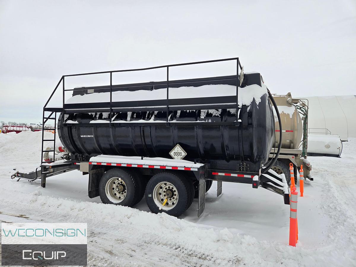 Used 1998 Wabash Tandem 16m3 Tanker Acid Trailer