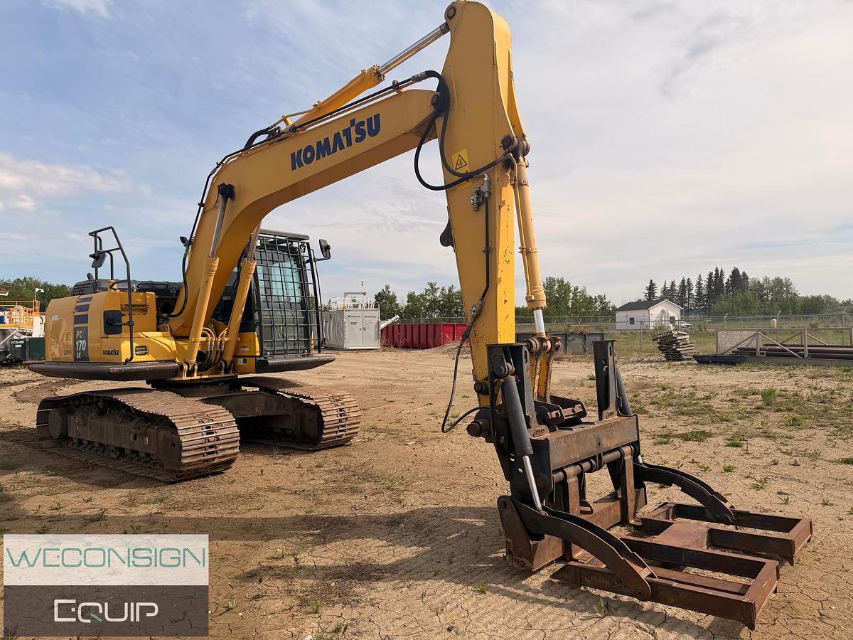 Used Komatsu PC170LC-10 Excavator
