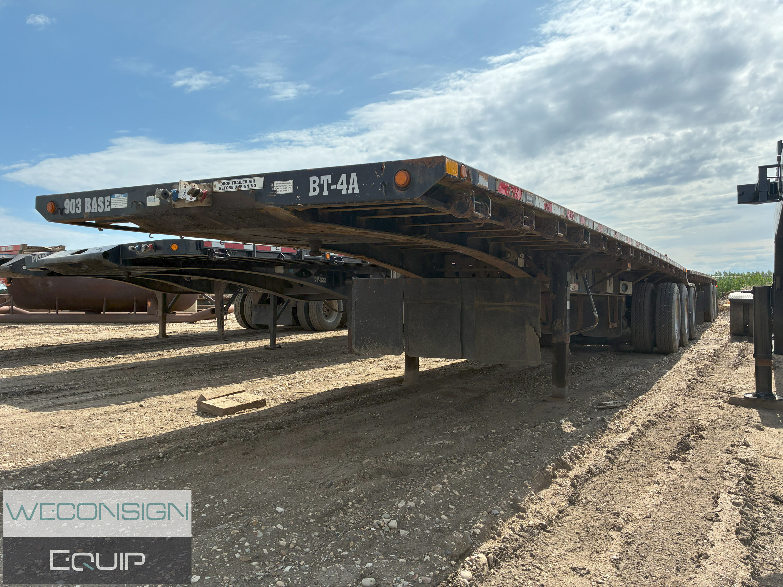 Used 2011 Doepker HB140701 Super B Flat Deck