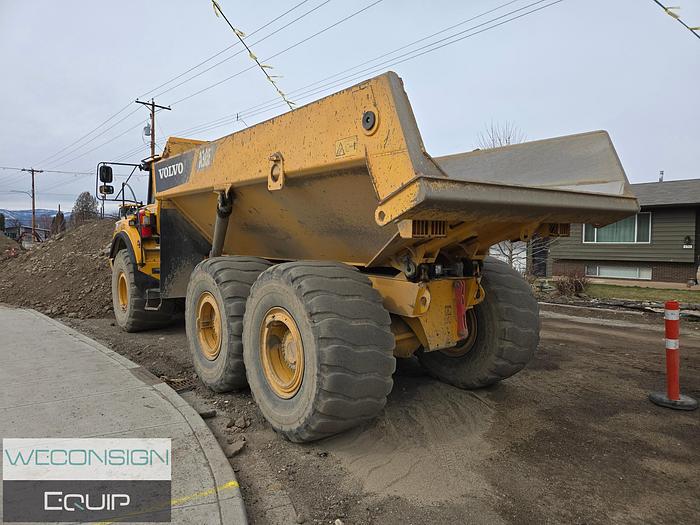 Used 2015 Volvo A30F Articulated Dump Truck