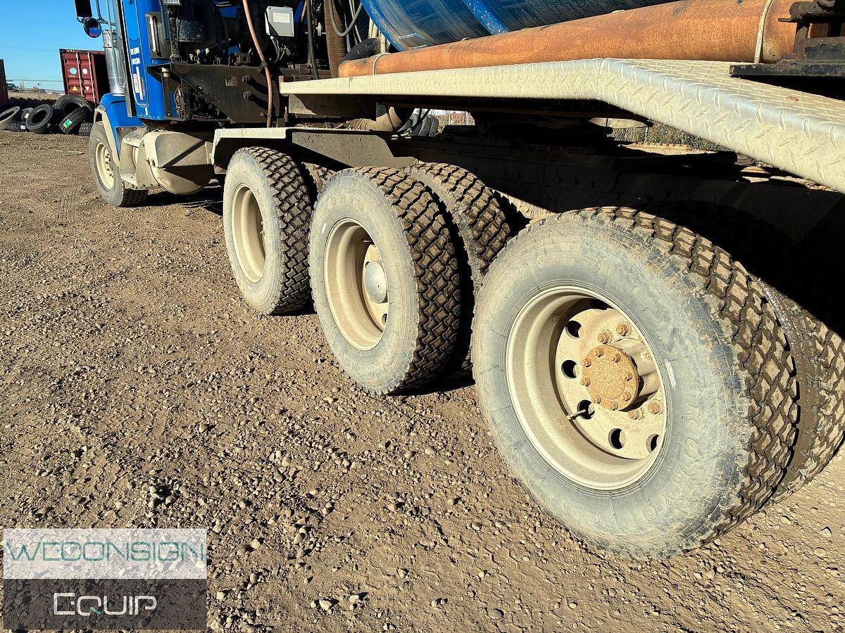 Used 2007 Peterbilt 378 Semi Vacuum Truck and Trailer