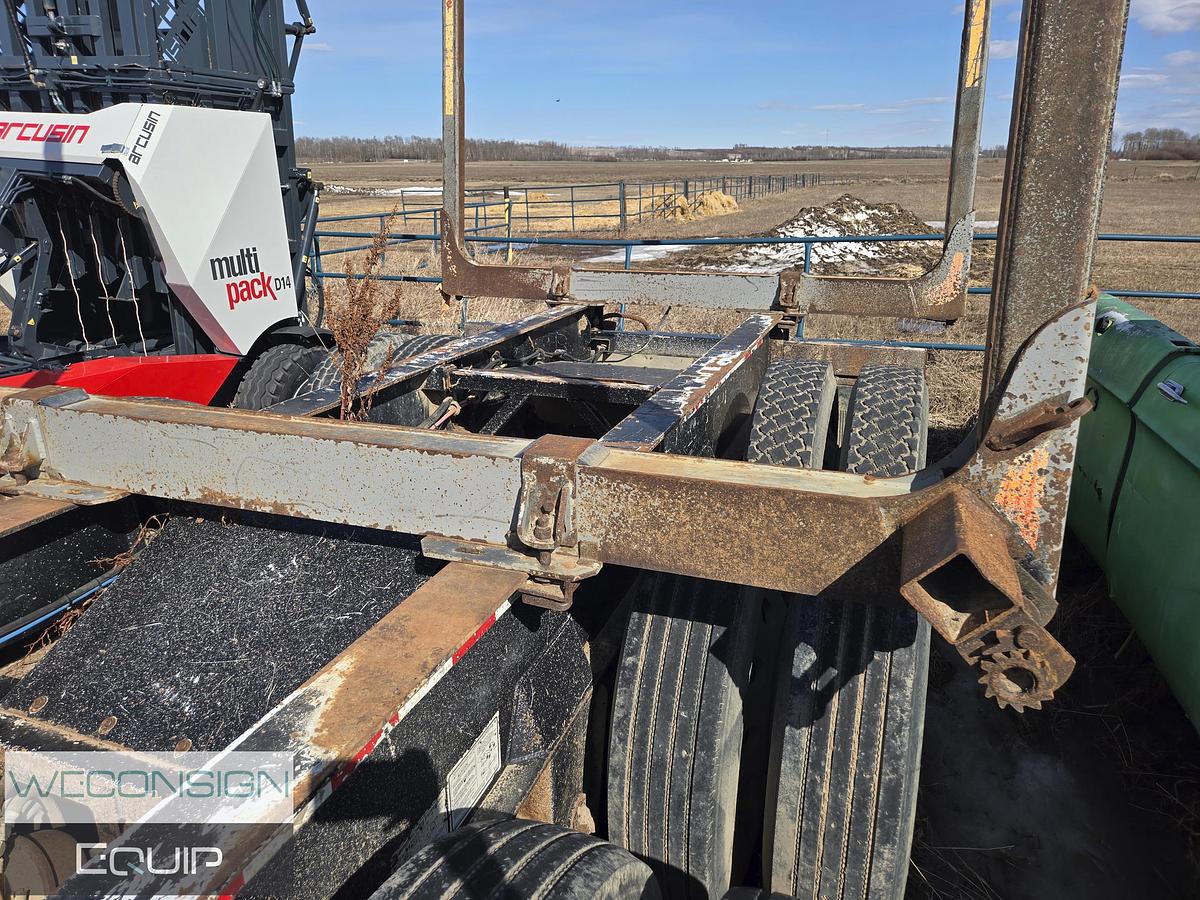 Used 2017 Doepker Hay Rack Logging Trailer