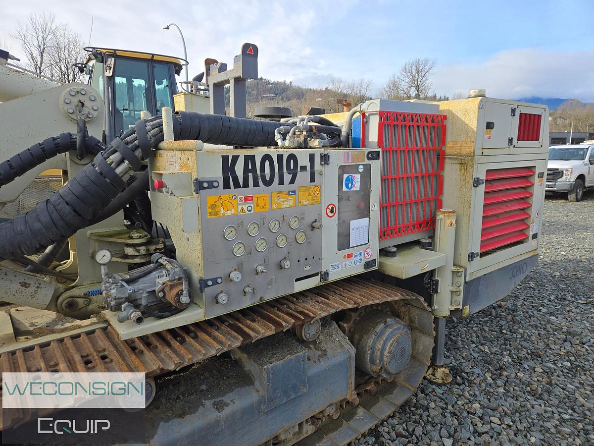 Used 2018 Comacchio MC28 Hydraulic Crawler Drill