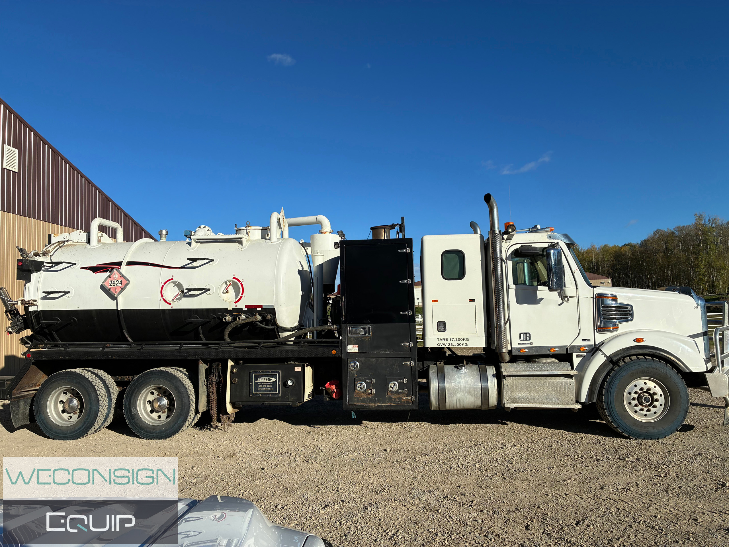 Used 2012 Freightliner Coronado SD Combo Vacuum Truck