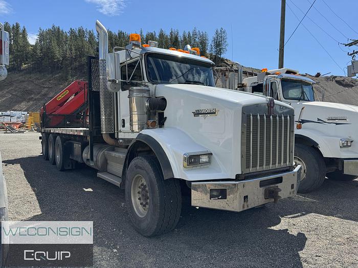 Used 2009 Kenworth T800 Boom/Crane Truck 