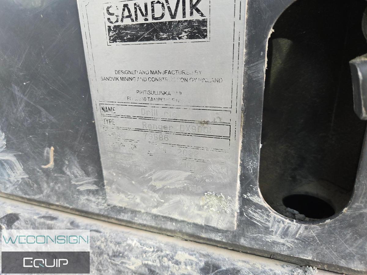 Used 2023 Sandvik DX900i T4 Crawler Mounted Drill